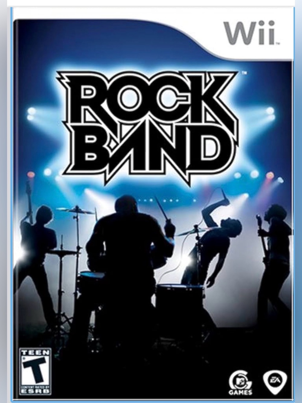 Rock Band Video Game for Nintendo Wii ⭐️⭐️EUC TESTED⭐️⭐️